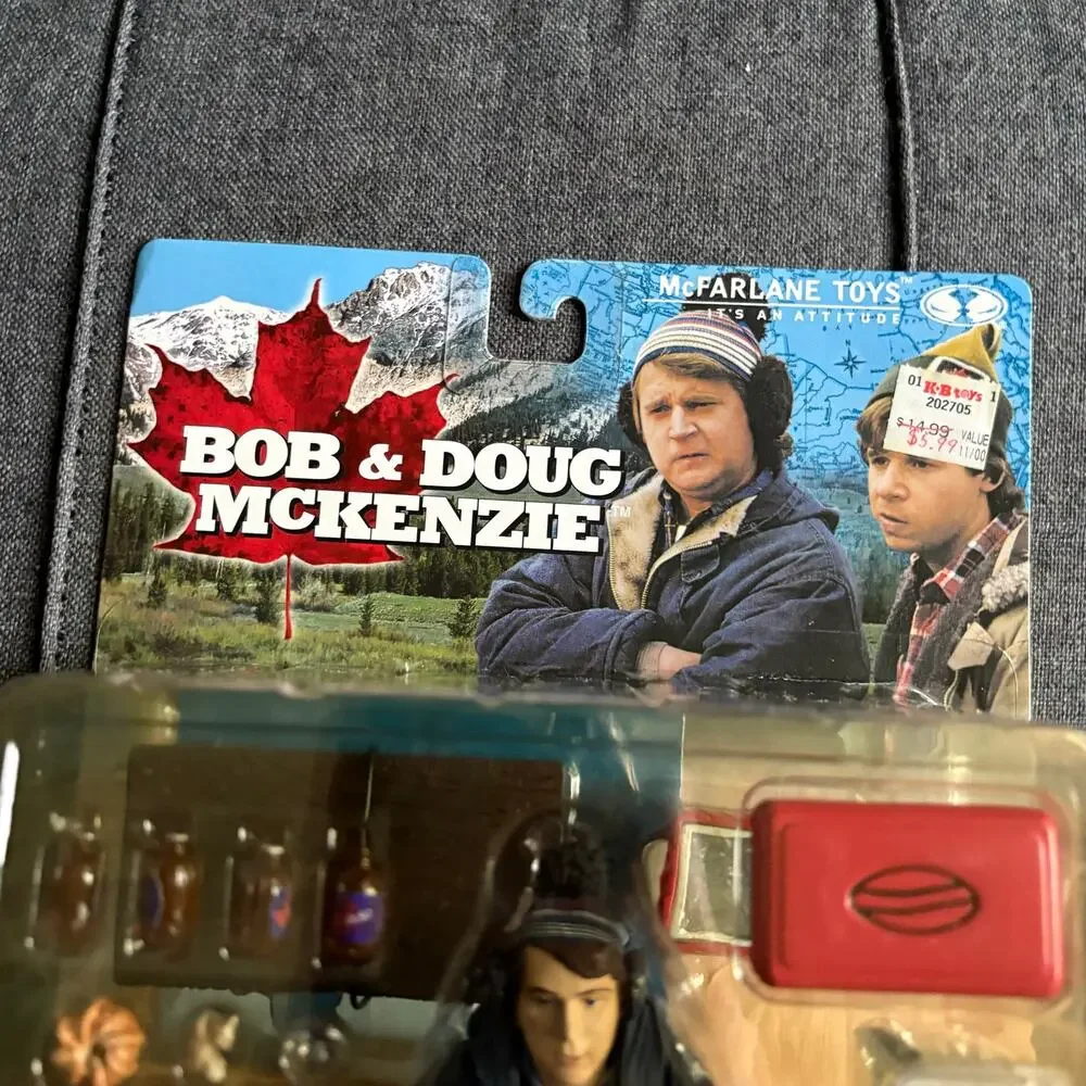 Bob & Doug McKenzie Figures Strange Brew Spawn Todd McFarlane Toys Vintage 2000